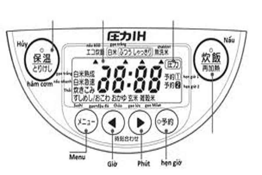 Cách sử dụng nồi cơm điện Zojirushi IH, nội địa Nhật từ A Z Sửa