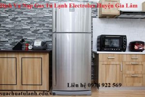 Dịch Vụ Nạp Gas Tủ Lạnh Electrolux Huyện Gia Lâm