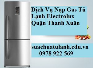 Dịch Vụ Nạp Gas Tủ Lạnh Electrolux Quận Thanh Xuân
