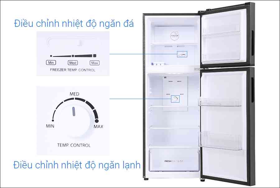 Hướng dẫn cách điều chỉnh nhiệt độ tủ lạnh AQUA chi tiết cho người mới dùng hay nhất - Sửa Chữa Tủ Lạnh Chuyên Sâu Tại Hà Nội