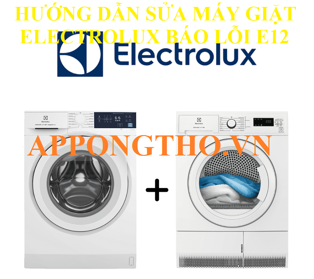 Máy giặt Electrolux lỗi E12 có cần thay bơm không?