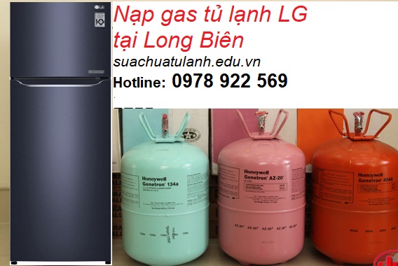 Nạp Gas Tủ Lạnh LG Tại Long Biên