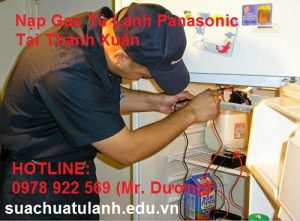 Nạp Gas Tủ Lạnh Panasonic Tại Thanh Xuân
