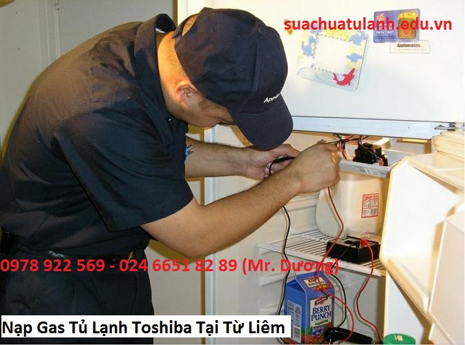 Nạp Gas Tủ Lạnh Toshiba Tại Từ Liêm