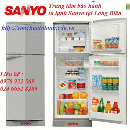 Trung tâm bảo hành tủ lạnh Sanyo tại Long Biên