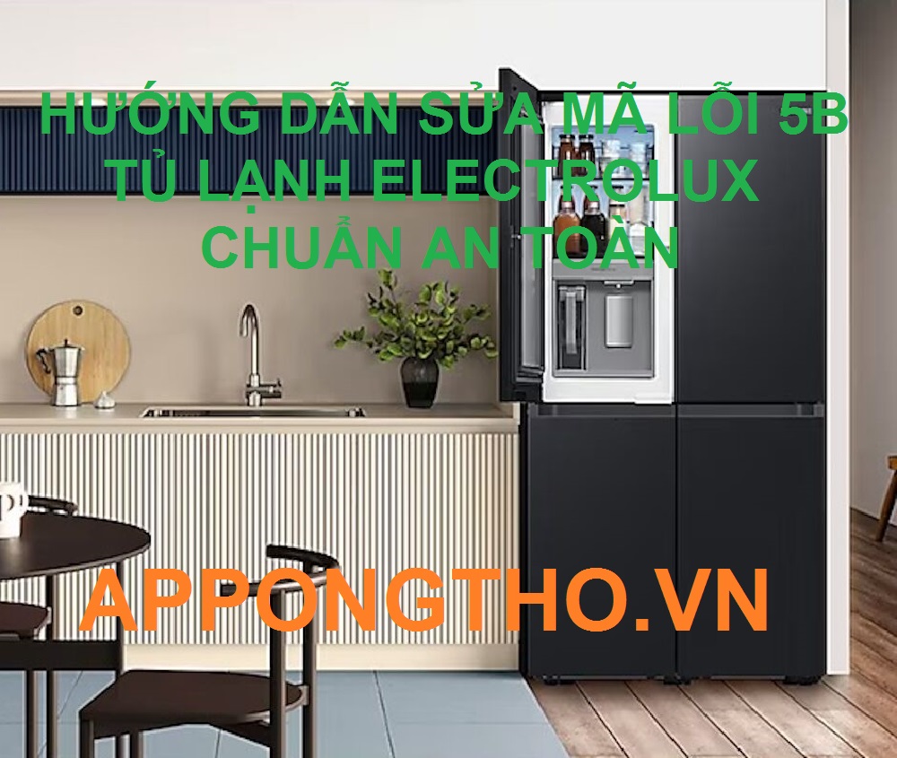 Có nên gọi thợ sửa tủ lạnh Electrolux báo lỗi 5B không?